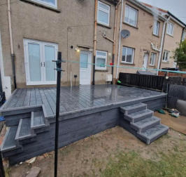 R&R Composite Decking Glasgow Work 12