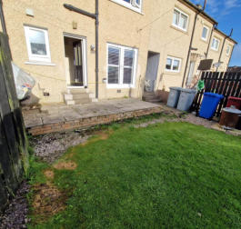 R&R Composite Decking Glasgow Work 40 Before