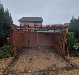 R&R Composite Decking Glasgow Work 9 Before